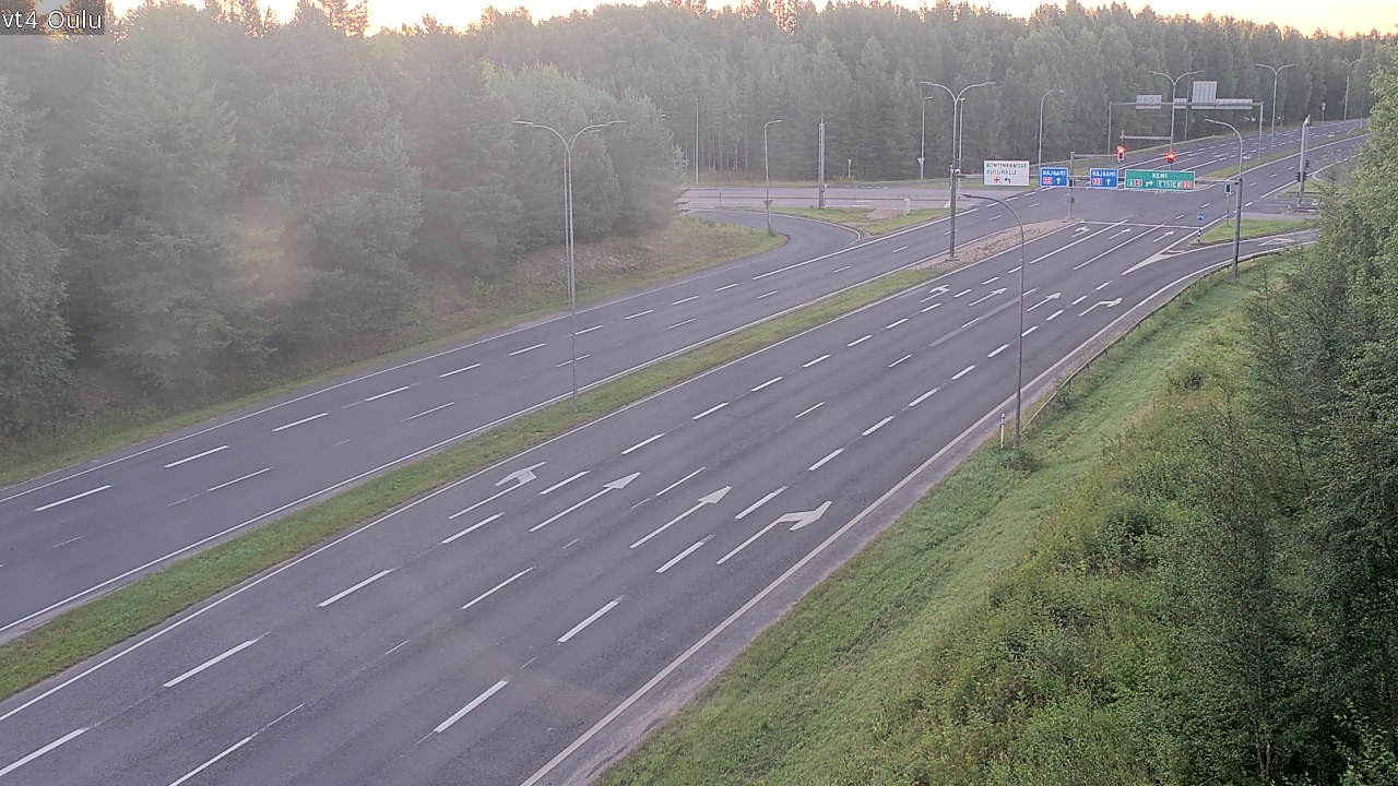 Kelikamerat Kuva Tie 4 Oulu, Oulu, Pohjois-Pohjanmaa