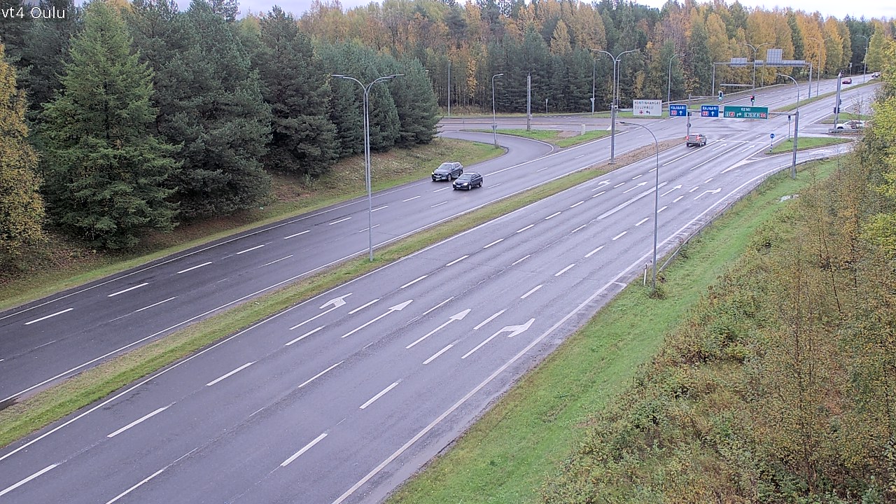 Weather Camera Image Road 4 Oulu, Oulu, Pohjois-Pohjanmaa