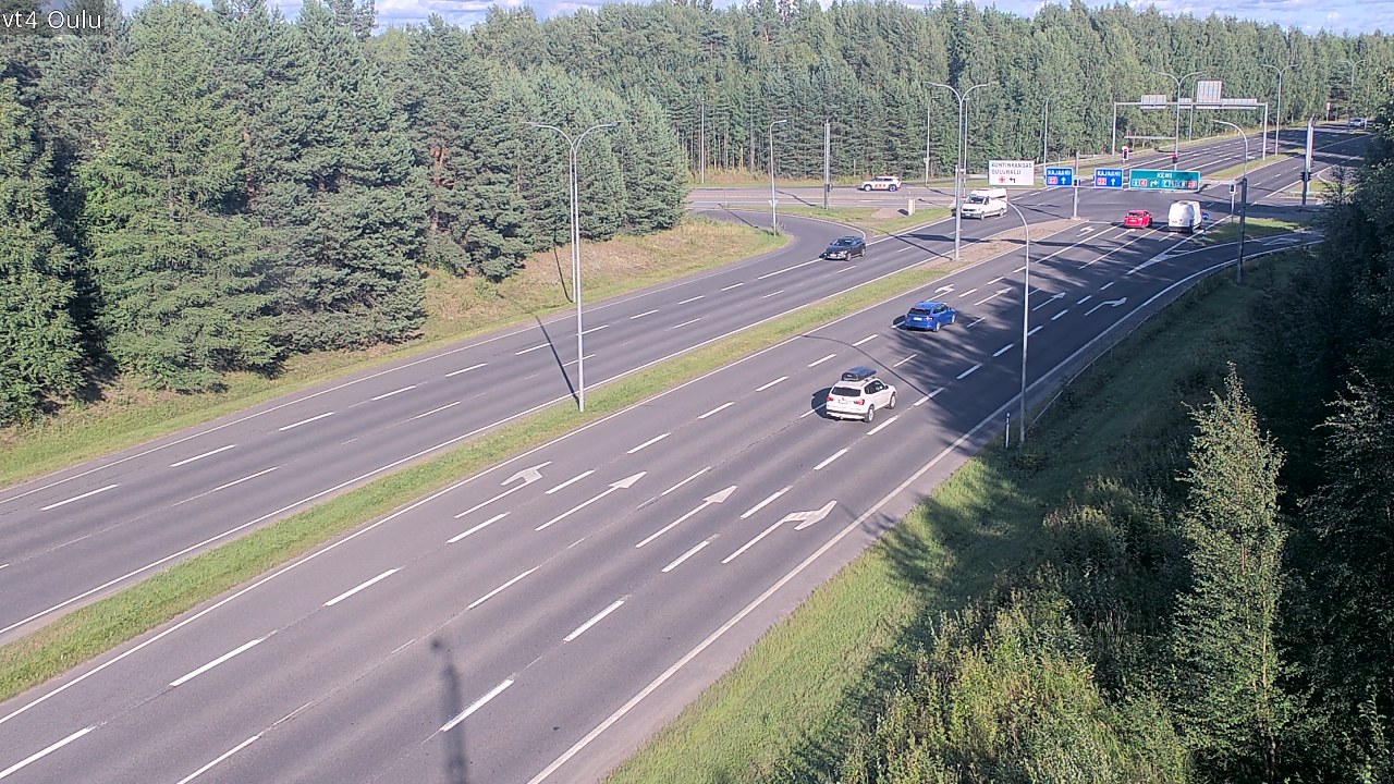 Kelikamerat Kuva Tie 4 Oulu, Oulu, Pohjois-Pohjanmaa