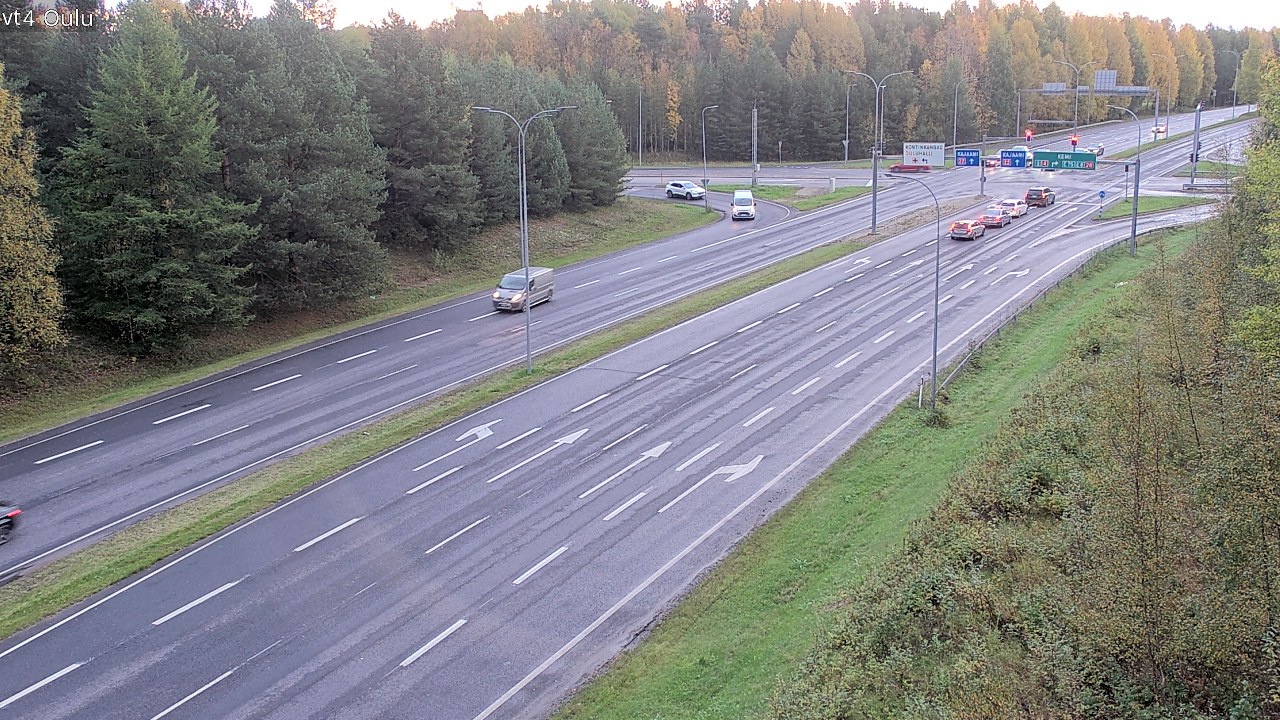 Kelikamerat Kuva Tie 4 Oulu, Oulu, Pohjois-Pohjanmaa
