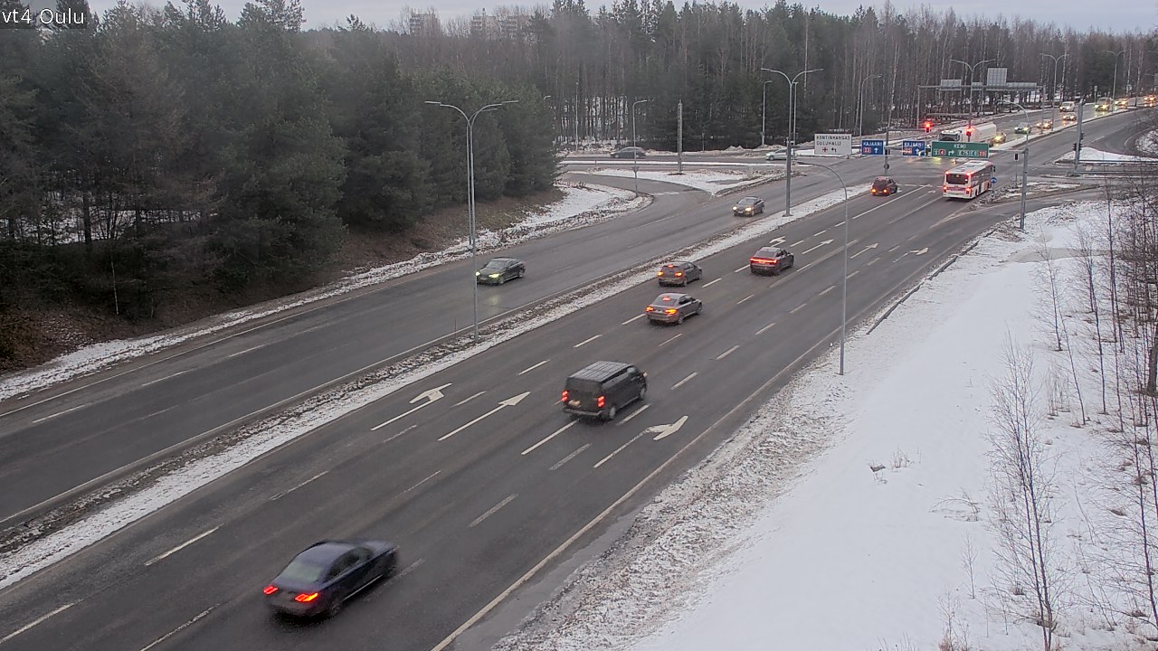 Kelikamerat Kuva Tie 4 Oulu, Oulu, Pohjois-Pohjanmaa