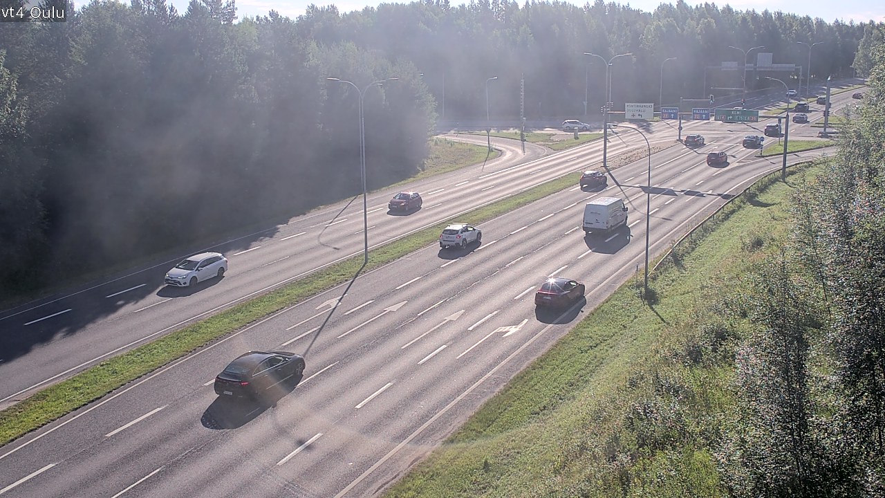 Weather Camera Image Road 4 Oulu, Oulu, Pohjois-Pohjanmaa