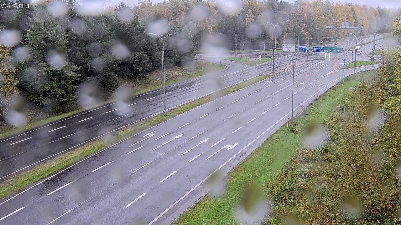 Weather Camera Image Road 4 Oulu, Oulu, Pohjois-Pohjanmaa