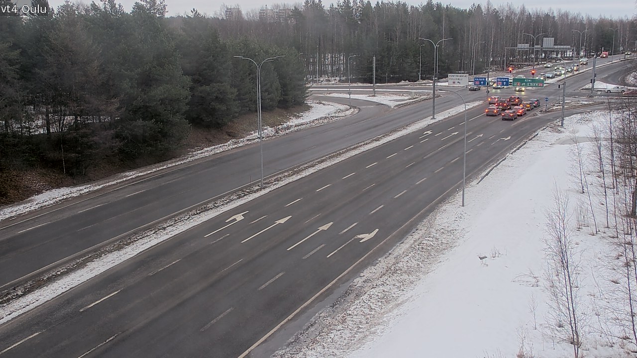 Kelikamerat Kuva Tie 4 Oulu, Oulu, Pohjois-Pohjanmaa