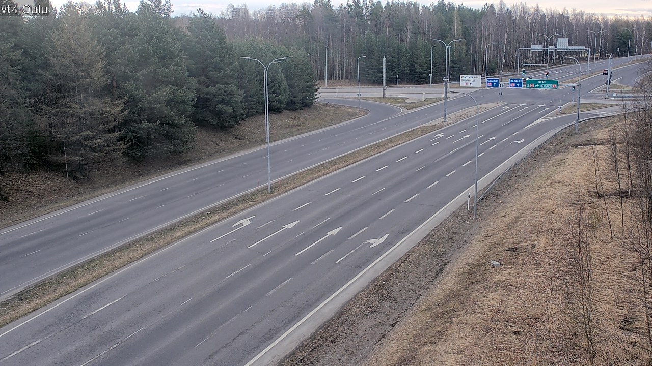 Kelikamerat Kuva Tie 4 Oulu, Oulu, Pohjois-Pohjanmaa