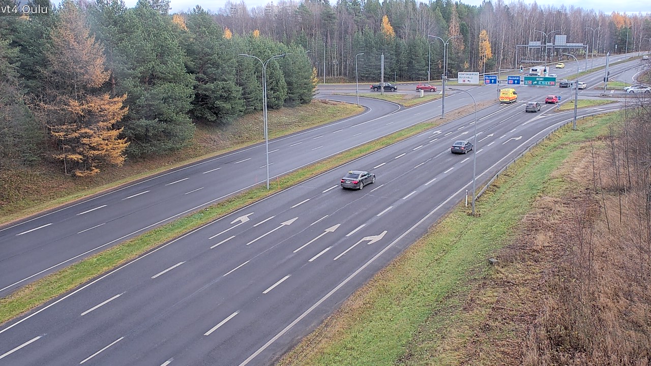 Kelikamerat Kuva Tie 4 Oulu, Oulu, Pohjois-Pohjanmaa