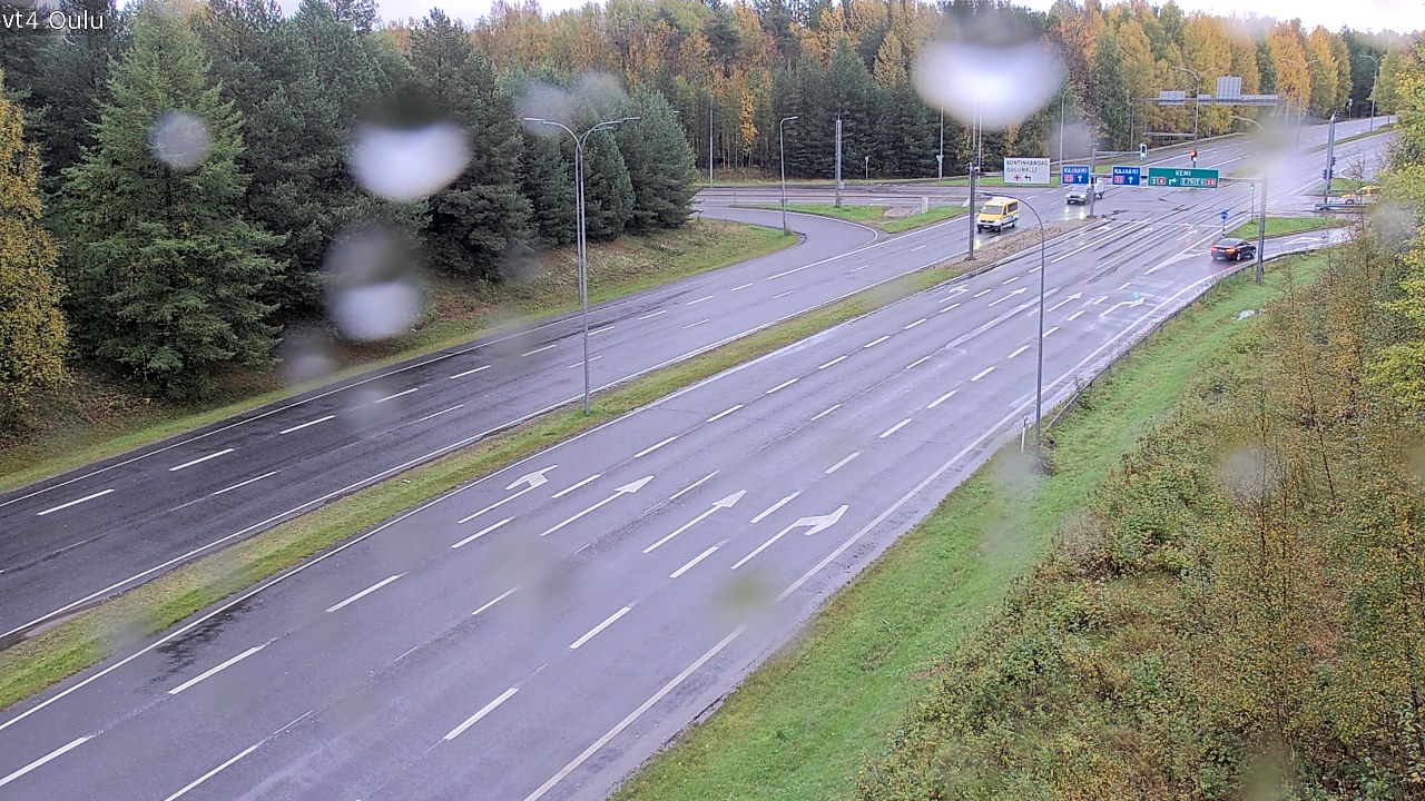 Weather Camera Image Road 4 Oulu, Oulu, Pohjois-Pohjanmaa