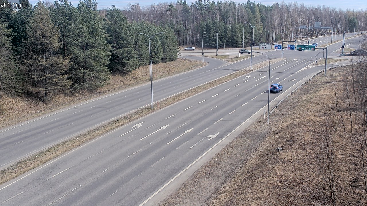Kelikamerat Kuva Tie 4 Oulu, Oulu, Pohjois-Pohjanmaa