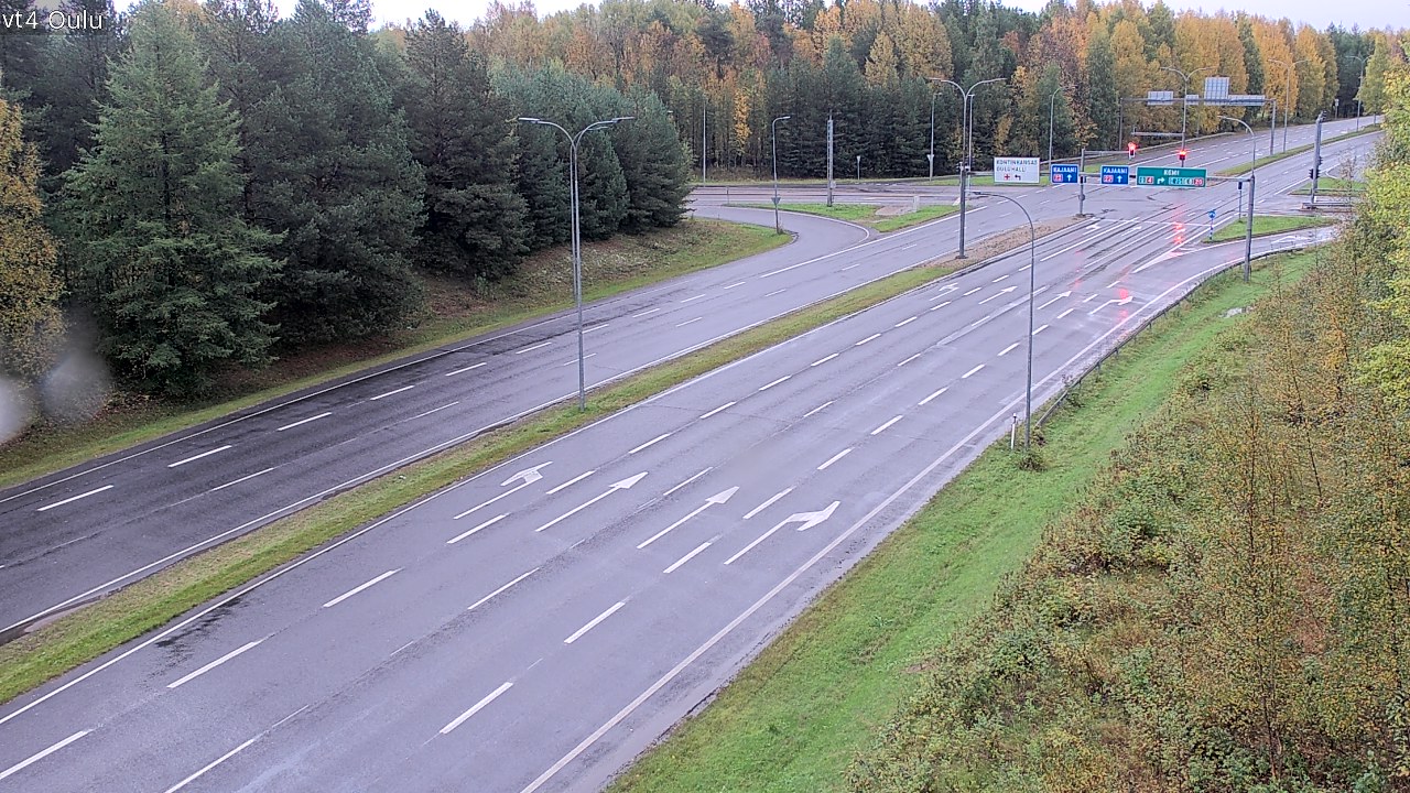 Weather Camera Image Road 4 Oulu, Oulu, Pohjois-Pohjanmaa