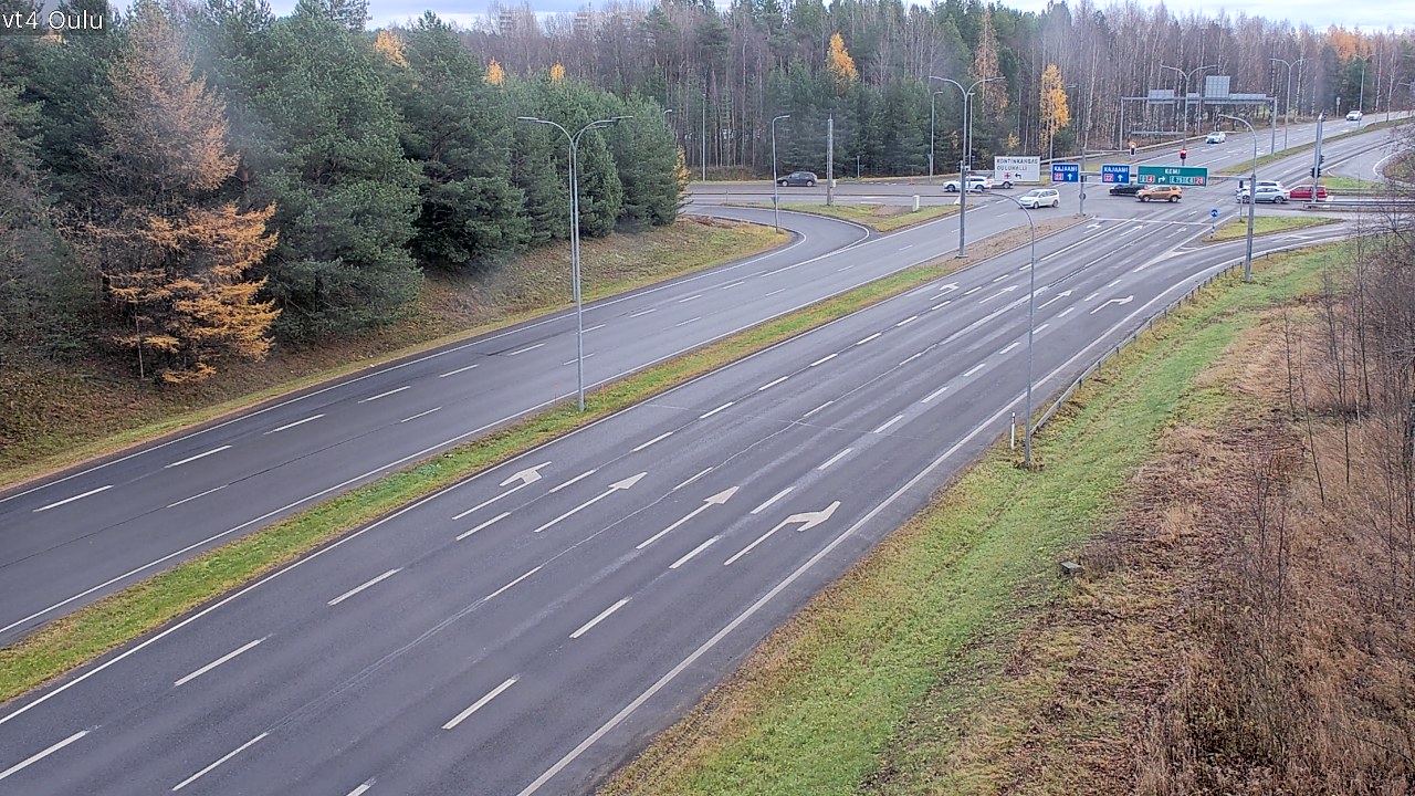Kelikamerat Kuva Tie 4 Oulu, Oulu, Pohjois-Pohjanmaa