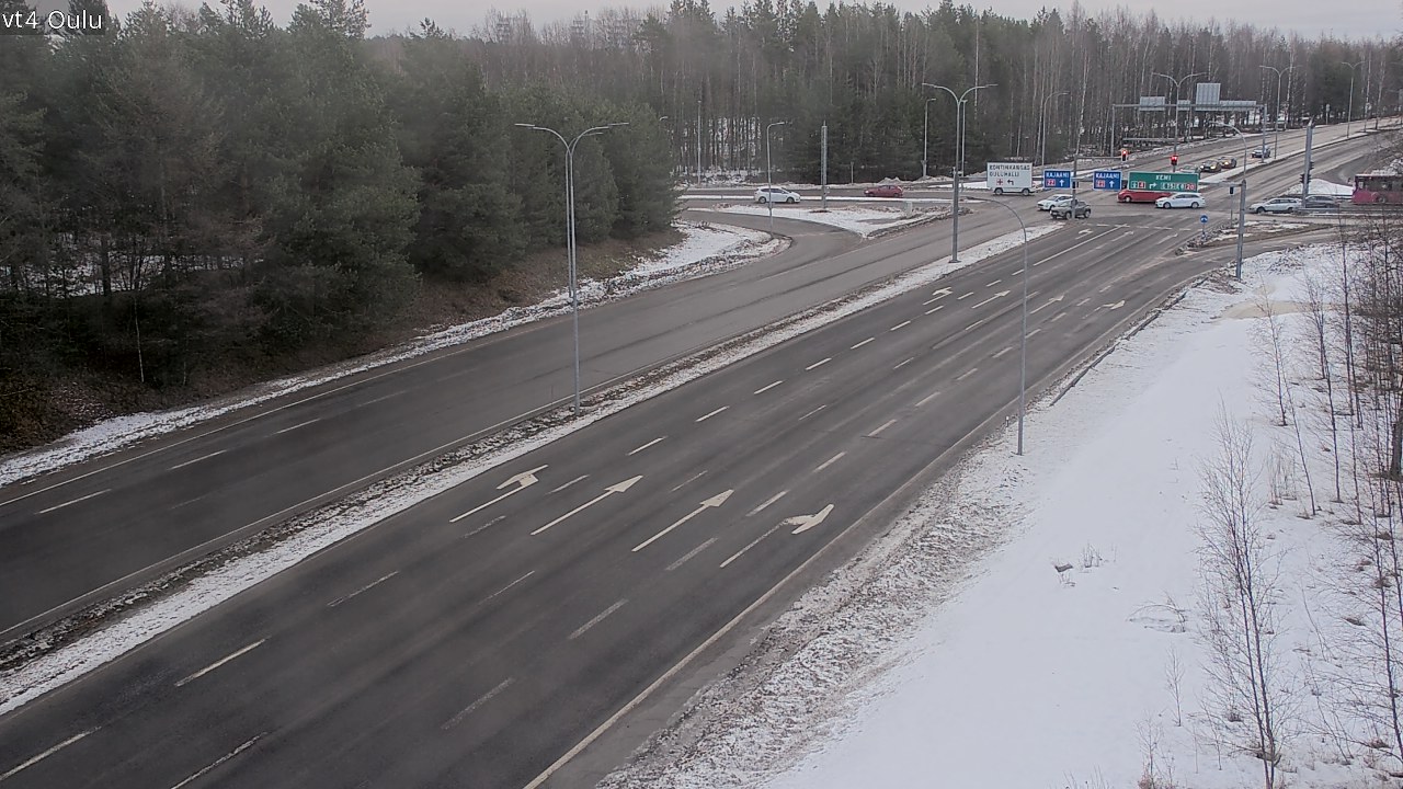 Kelikamerat Kuva Tie 4 Oulu, Oulu, Pohjois-Pohjanmaa