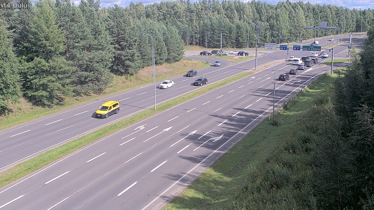 Kelikamerat Kuva Tie 4 Oulu, Oulu, Pohjois-Pohjanmaa