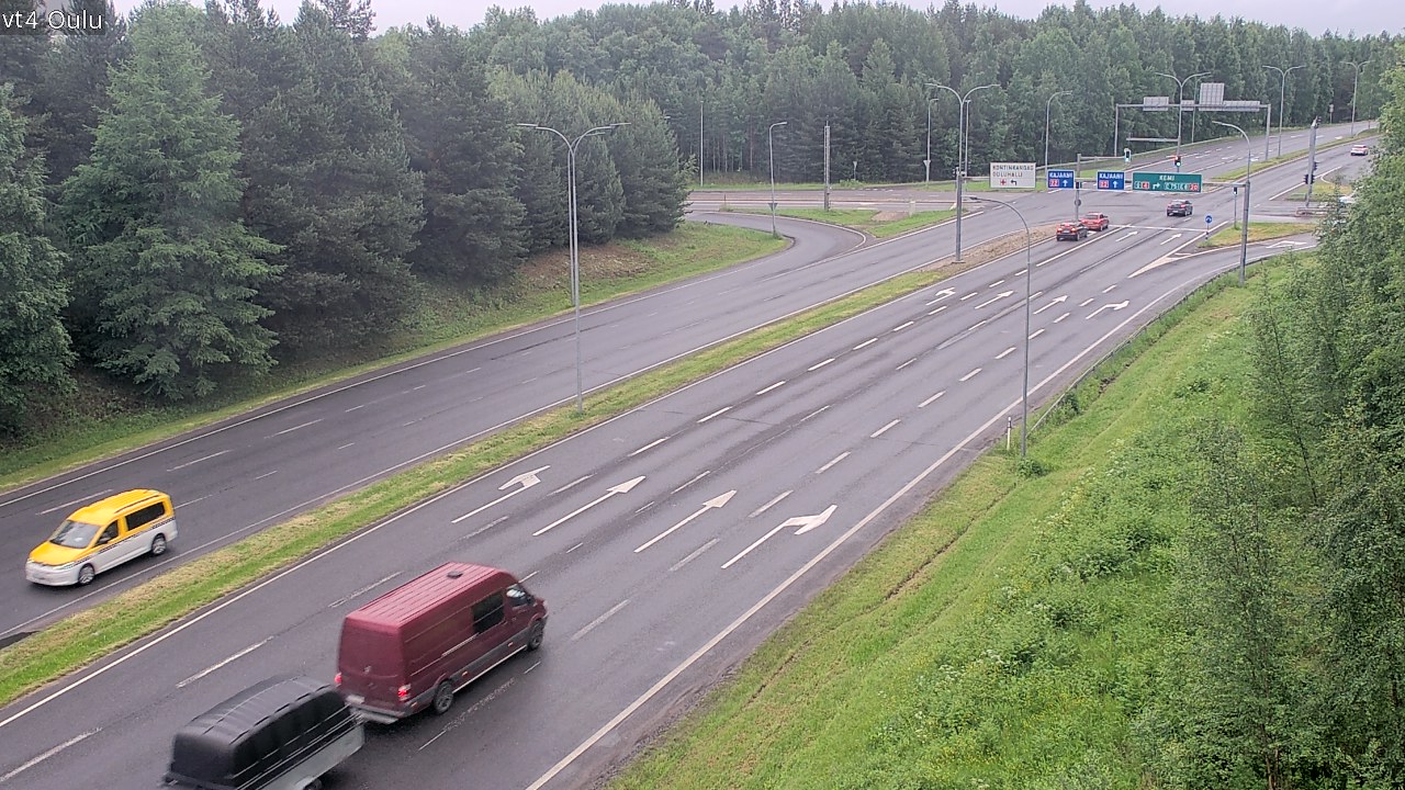 Kelikamerat Kuva Tie 4 Oulu, Oulu, Pohjois-Pohjanmaa