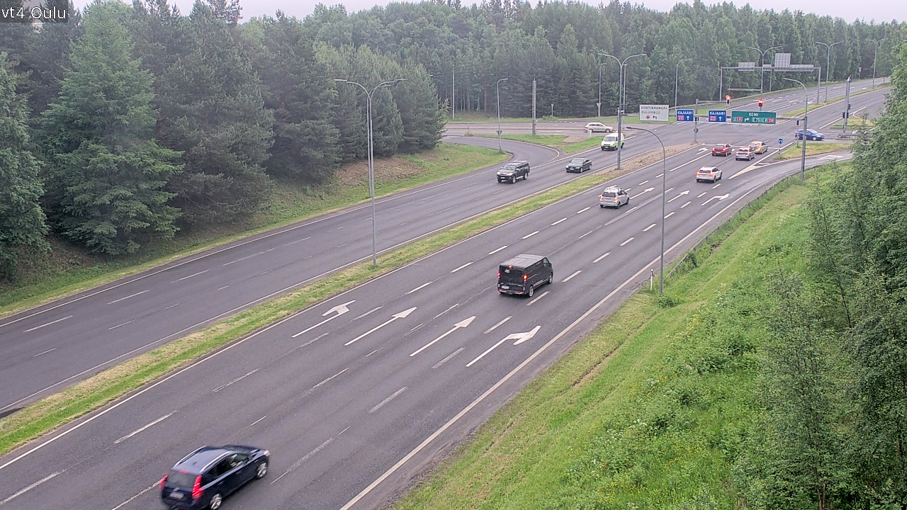 Kelikamerat Kuva Tie 4 Oulu, Oulu, Pohjois-Pohjanmaa