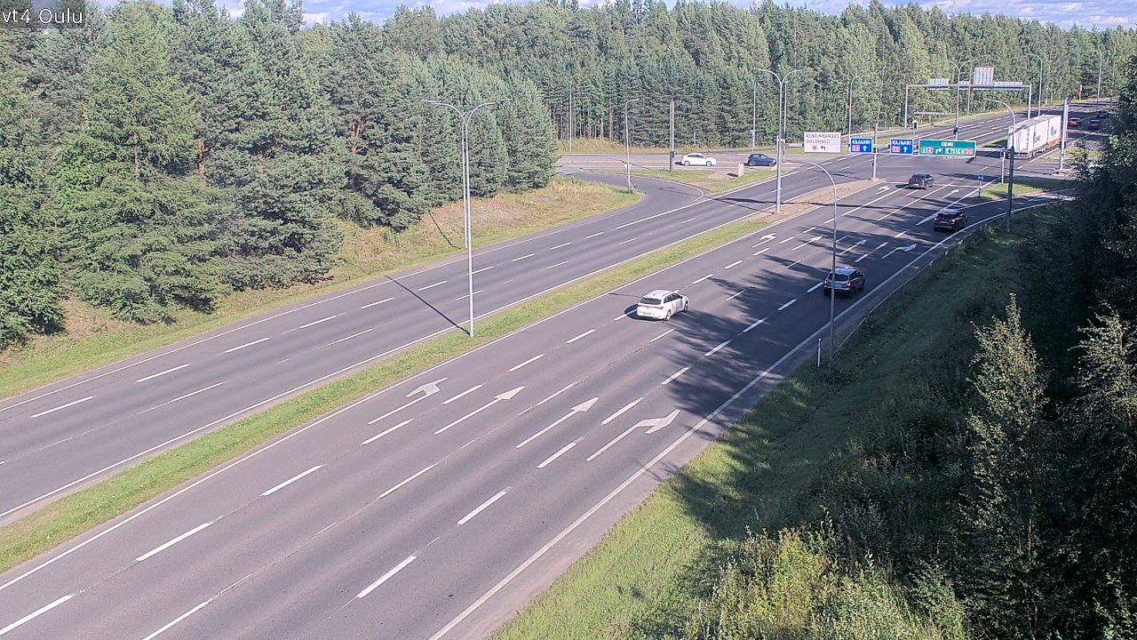 Kelikamerat Kuva Tie 4 Oulu, Oulu, Pohjois-Pohjanmaa