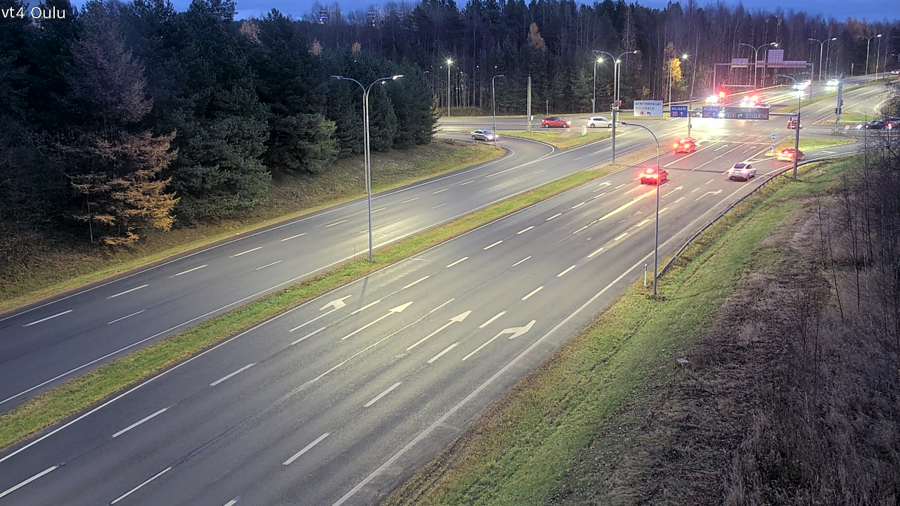 Kelikamerat Kuva Tie 4 Oulu, Oulu, Pohjois-Pohjanmaa