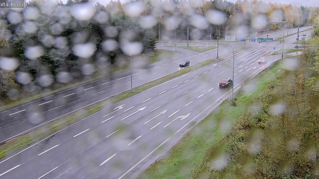 Weather Camera Image Road 4 Oulu, Oulu, Pohjois-Pohjanmaa
