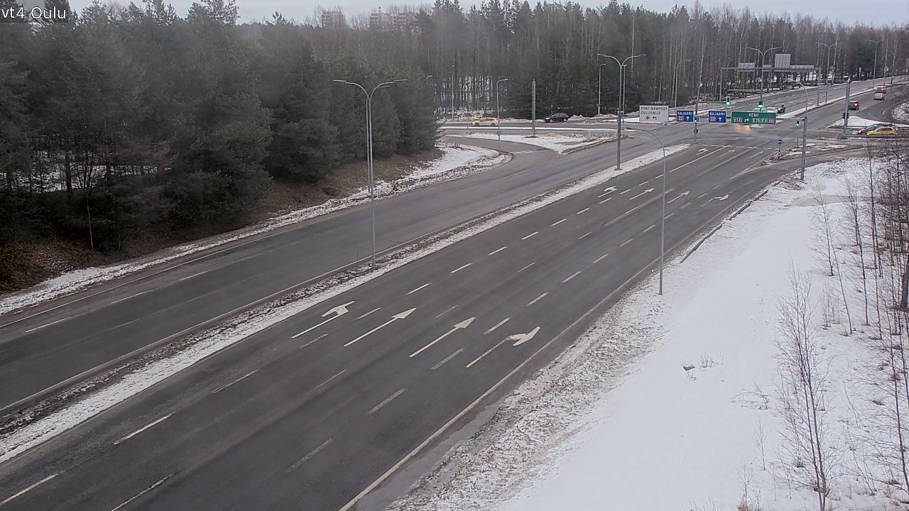Kelikamerat Kuva Tie 4 Oulu, Oulu, Pohjois-Pohjanmaa
