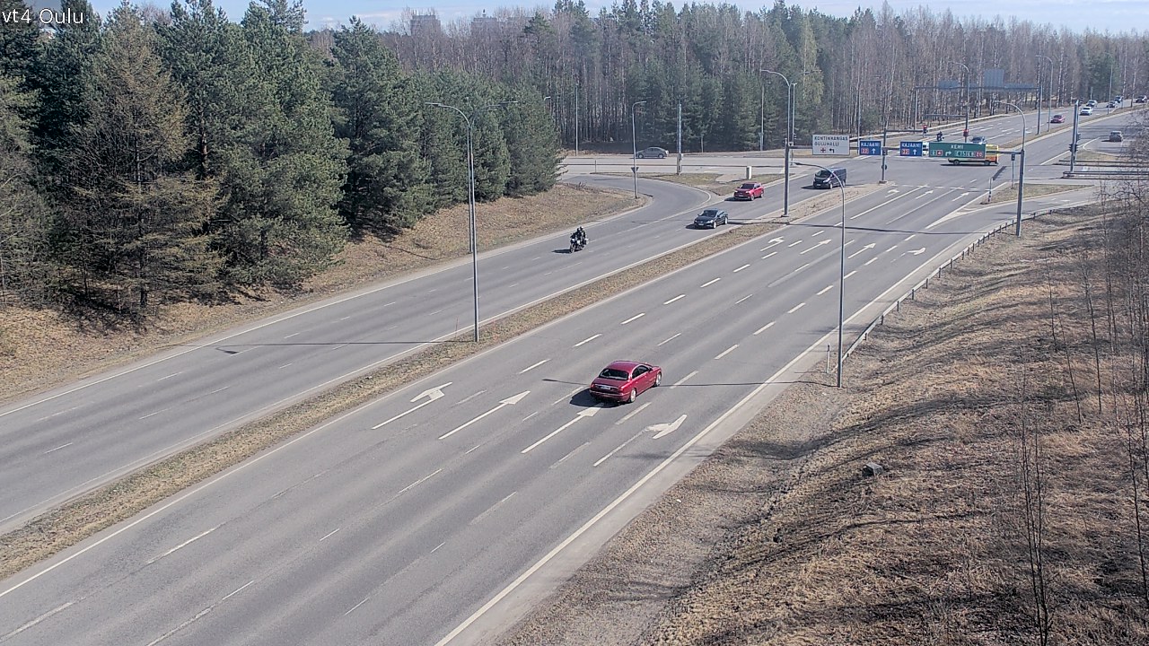 Kelikamerat Kuva Tie 4 Oulu, Oulu, Pohjois-Pohjanmaa