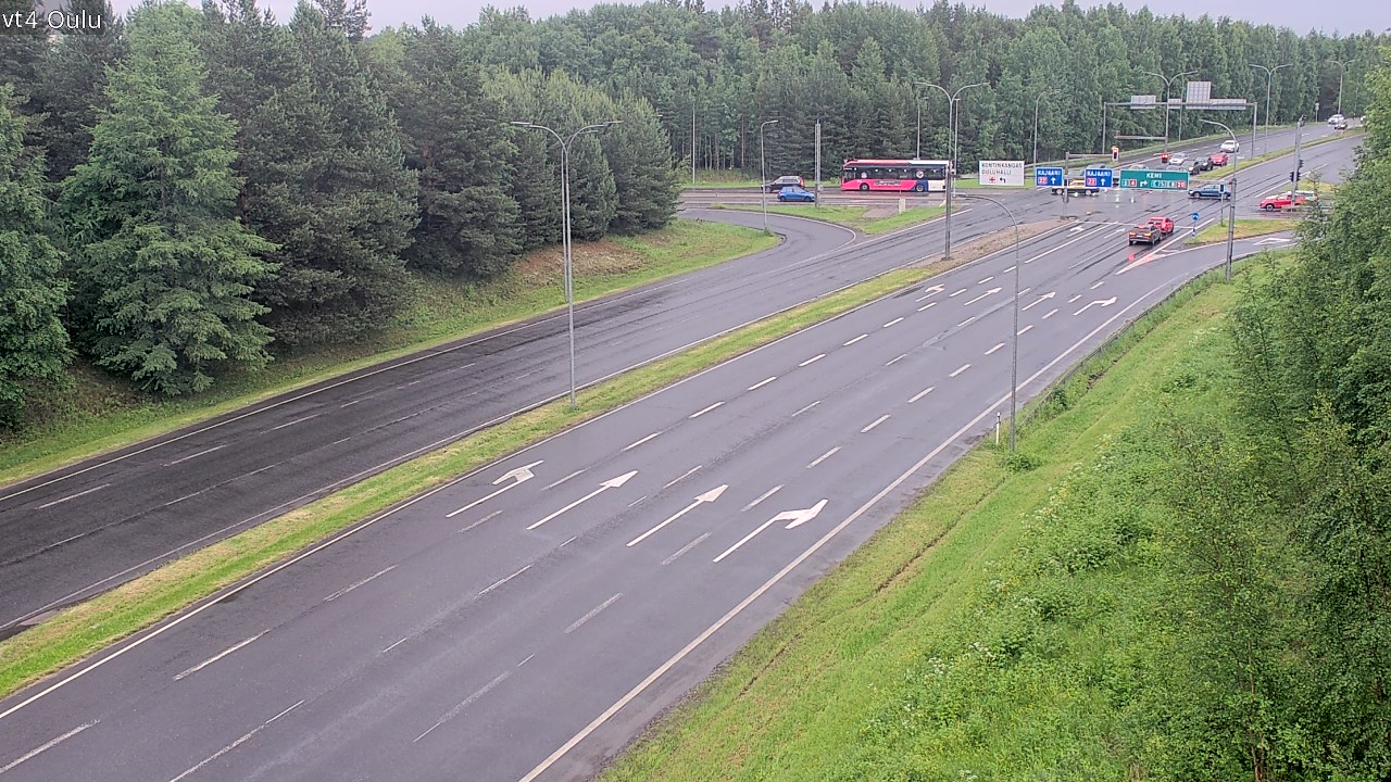 Kelikamerat Kuva Tie 4 Oulu, Oulu, Pohjois-Pohjanmaa
