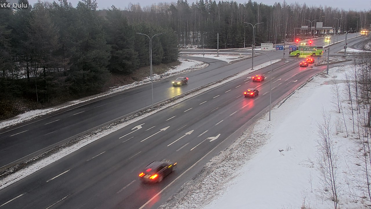 Kelikamerat Kuva Tie 4 Oulu, Oulu, Pohjois-Pohjanmaa