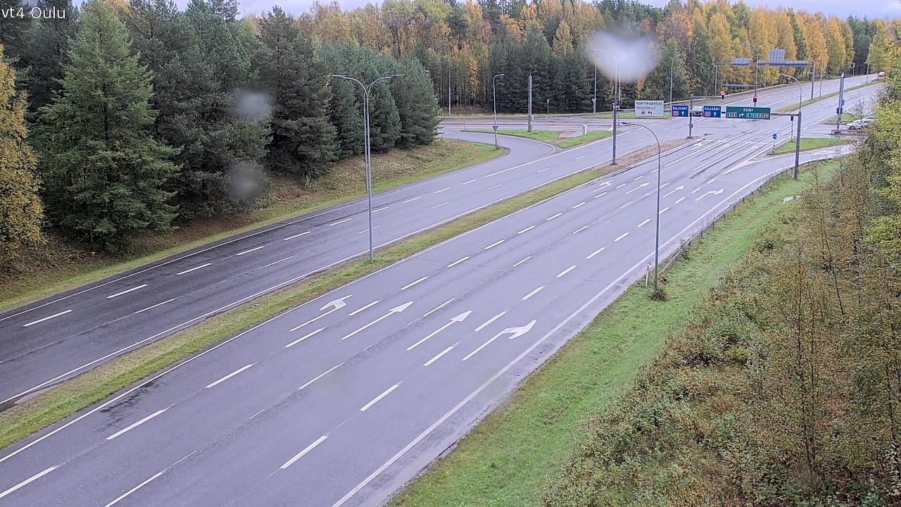 Weather Camera Image Road 4 Oulu, Oulu, Pohjois-Pohjanmaa