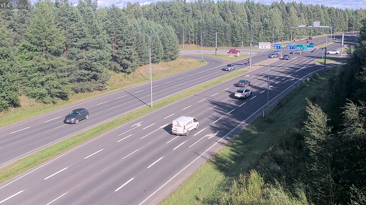 Kelikamerat Kuva Tie 4 Oulu, Oulu, Pohjois-Pohjanmaa