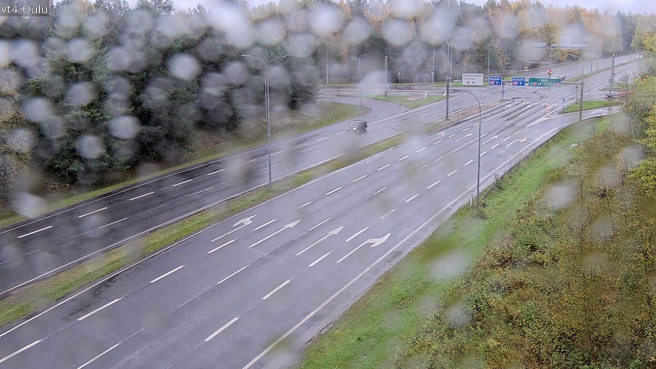 Weather Camera Image Road 4 Oulu, Oulu, Pohjois-Pohjanmaa