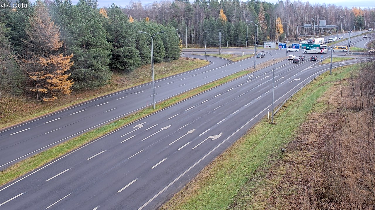 Kelikamerat Kuva Tie 4 Oulu, Oulu, Pohjois-Pohjanmaa