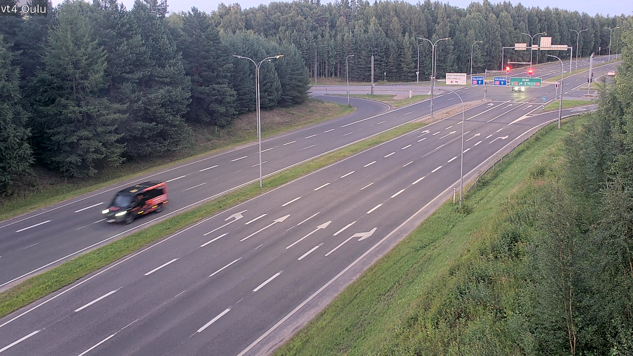 Kelikamerat Kuva Tie 4 Oulu, Oulu, Pohjois-Pohjanmaa