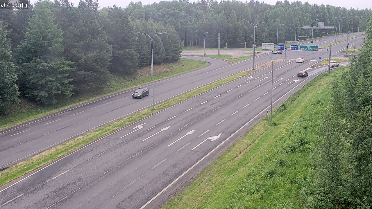 Kelikamerat Kuva Tie 4 Oulu, Oulu, Pohjois-Pohjanmaa