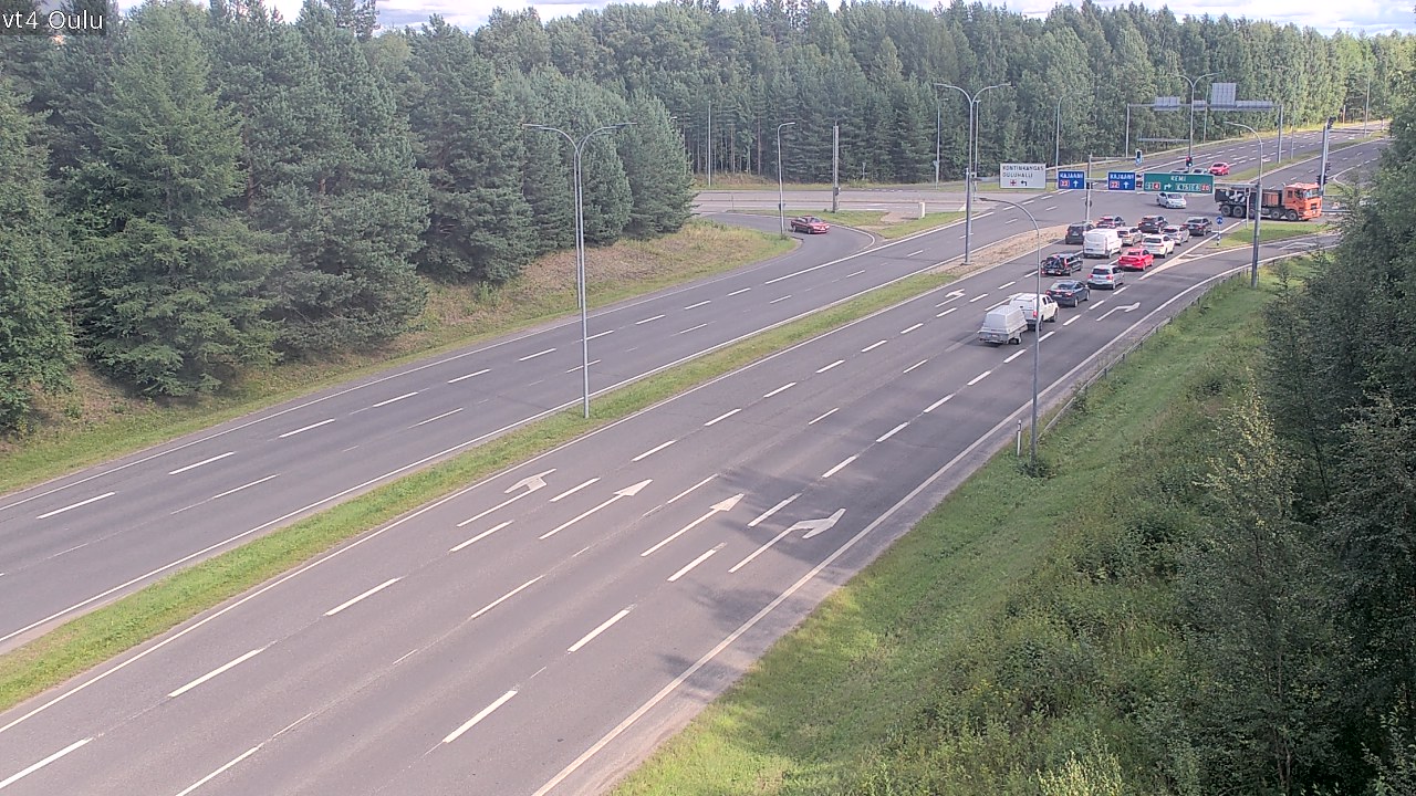 Kelikamerat Kuva Tie 4 Oulu, Oulu, Pohjois-Pohjanmaa