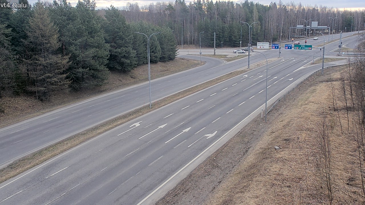 Kelikamerat Kuva Tie 4 Oulu, Oulu, Pohjois-Pohjanmaa