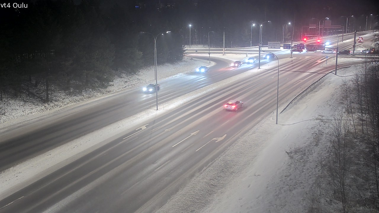 Weather Camera Image Road 4 Oulu, Oulu, Pohjois-Pohjanmaa