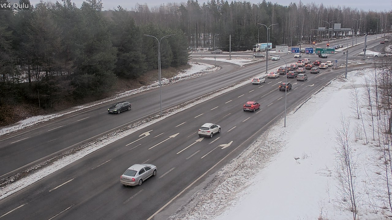 Kelikamerat Kuva Tie 4 Oulu, Oulu, Pohjois-Pohjanmaa