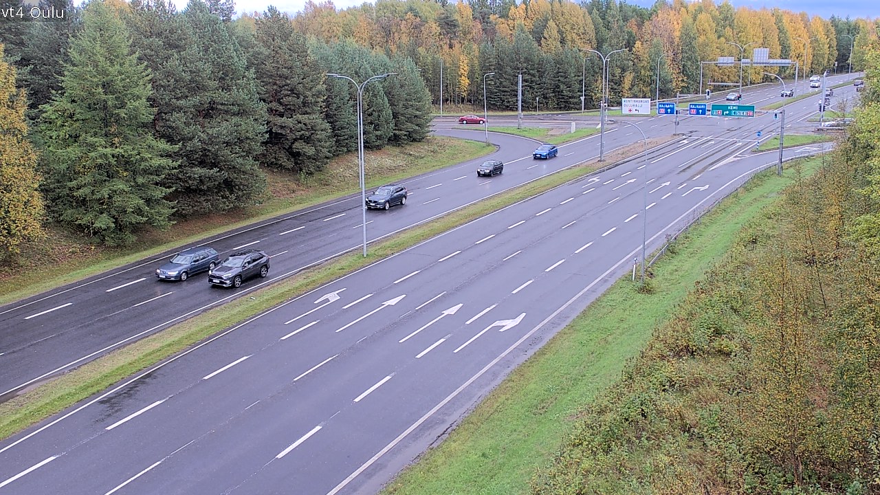 Kelikamerat Kuva Tie 4 Oulu, Oulu, Pohjois-Pohjanmaa