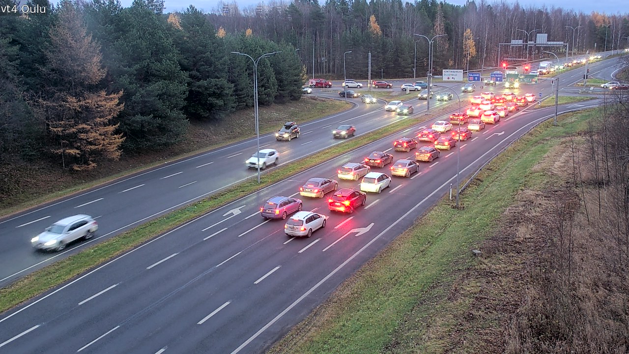 Kelikamerat Kuva Tie 4 Oulu, Oulu, Pohjois-Pohjanmaa