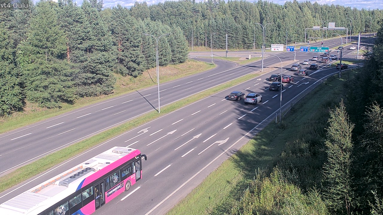 Kelikamerat Kuva Tie 4 Oulu, Oulu, Pohjois-Pohjanmaa