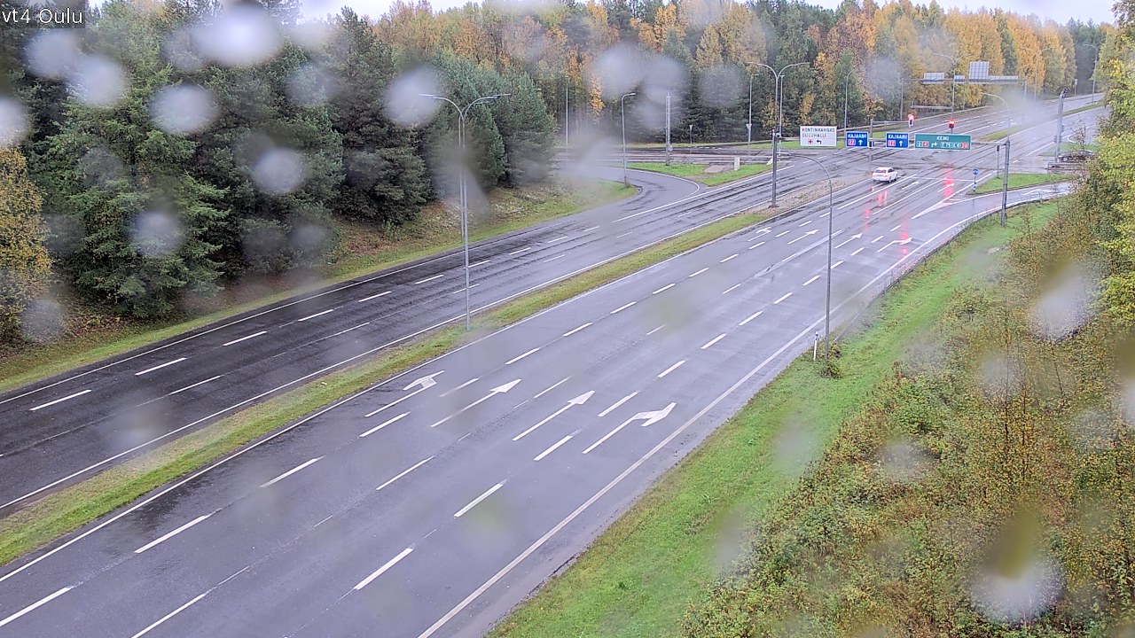 Weather Camera Image Road 4 Oulu, Oulu, Pohjois-Pohjanmaa