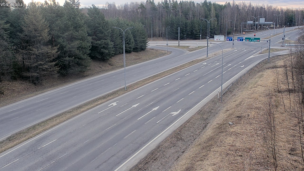 Kelikamerat Kuva Tie 4 Oulu, Oulu, Pohjois-Pohjanmaa