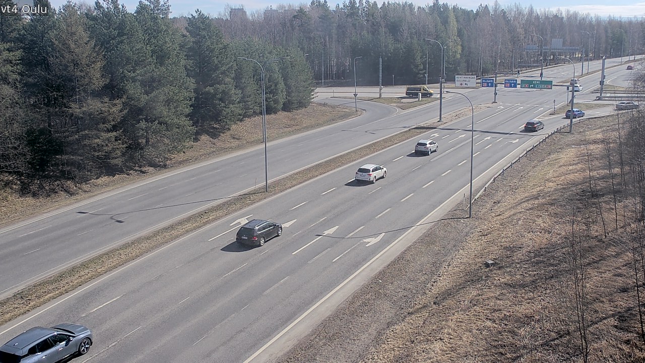 Kelikamerat Kuva Tie 4 Oulu, Oulu, Pohjois-Pohjanmaa
