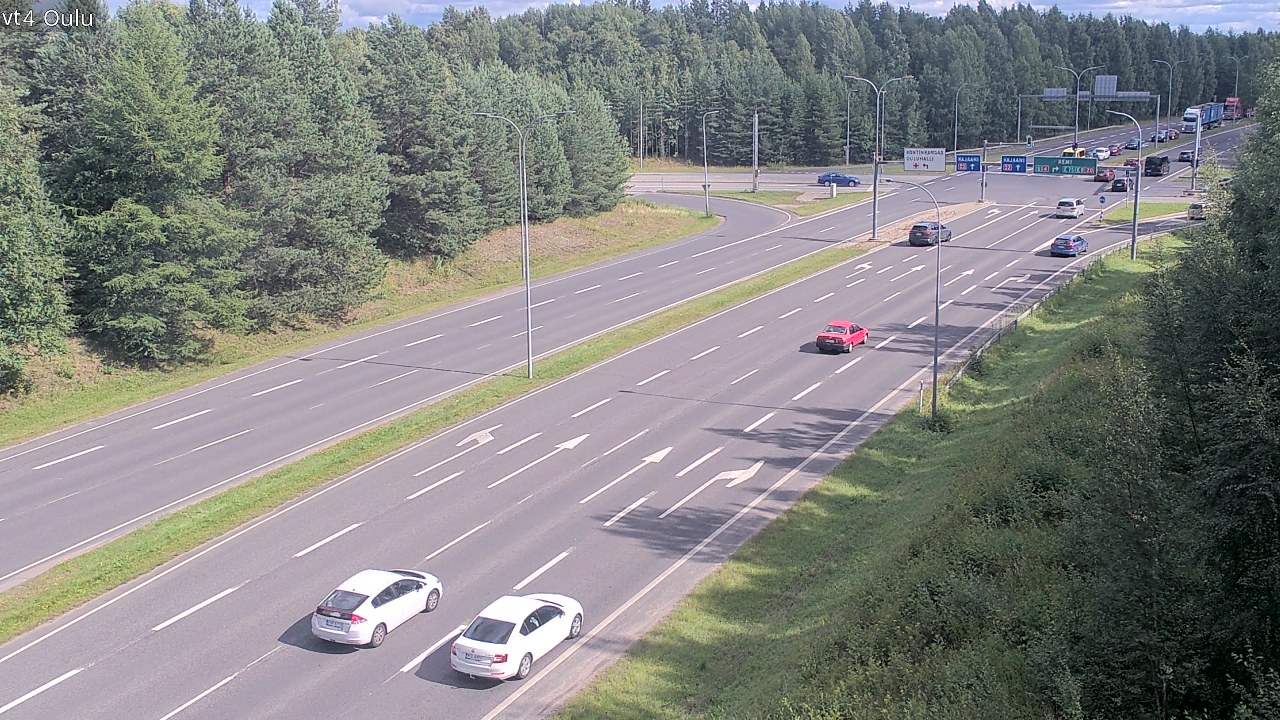 Kelikamerat Kuva Tie 4 Oulu, Oulu, Pohjois-Pohjanmaa