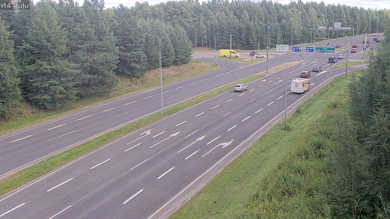 Kelikamerat Kuva Tie 4 Oulu, Oulu, Pohjois-Pohjanmaa