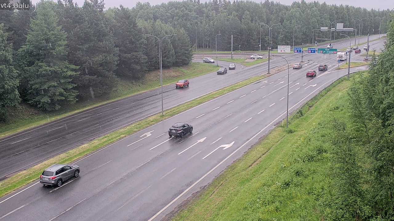 Kelikamerat Kuva Tie 4 Oulu, Oulu, Pohjois-Pohjanmaa