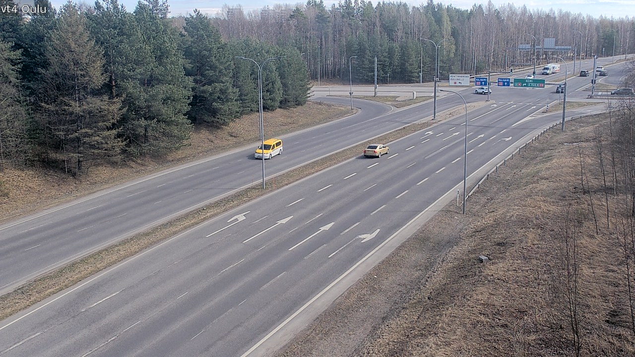 Kelikamerat Kuva Tie 4 Oulu, Oulu, Pohjois-Pohjanmaa