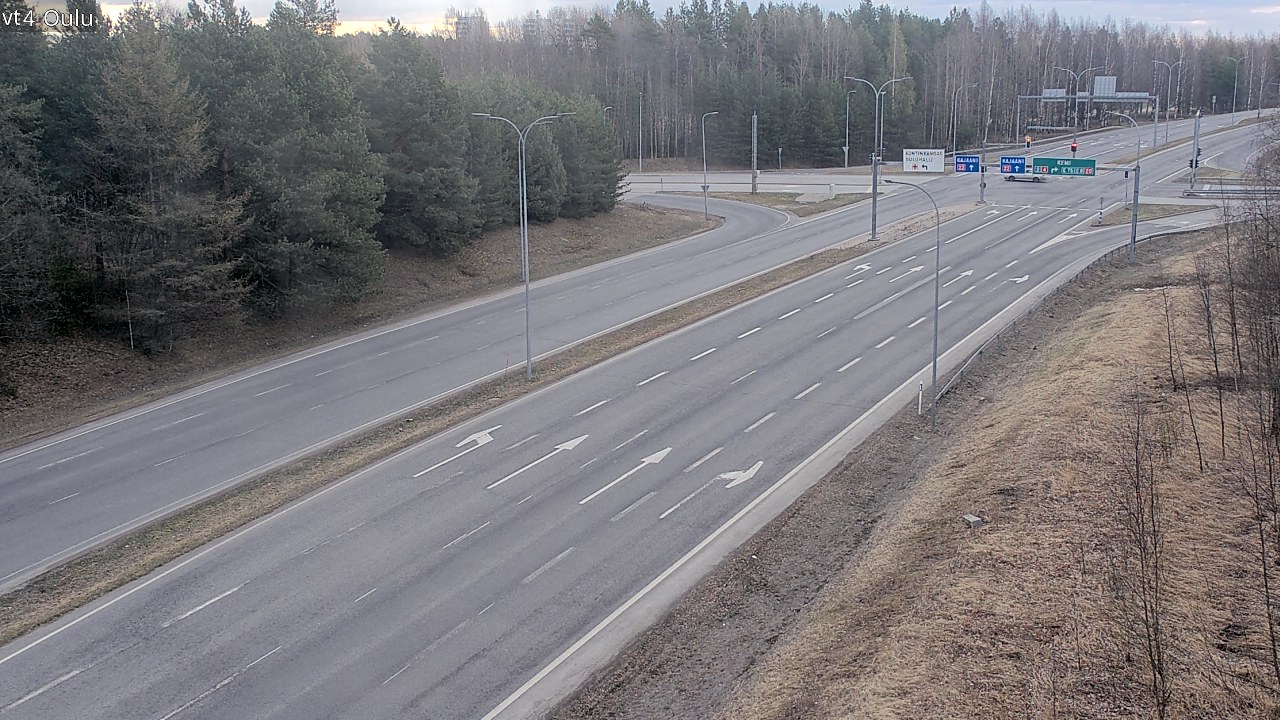Kelikamerat Kuva Tie 4 Oulu, Oulu, Pohjois-Pohjanmaa