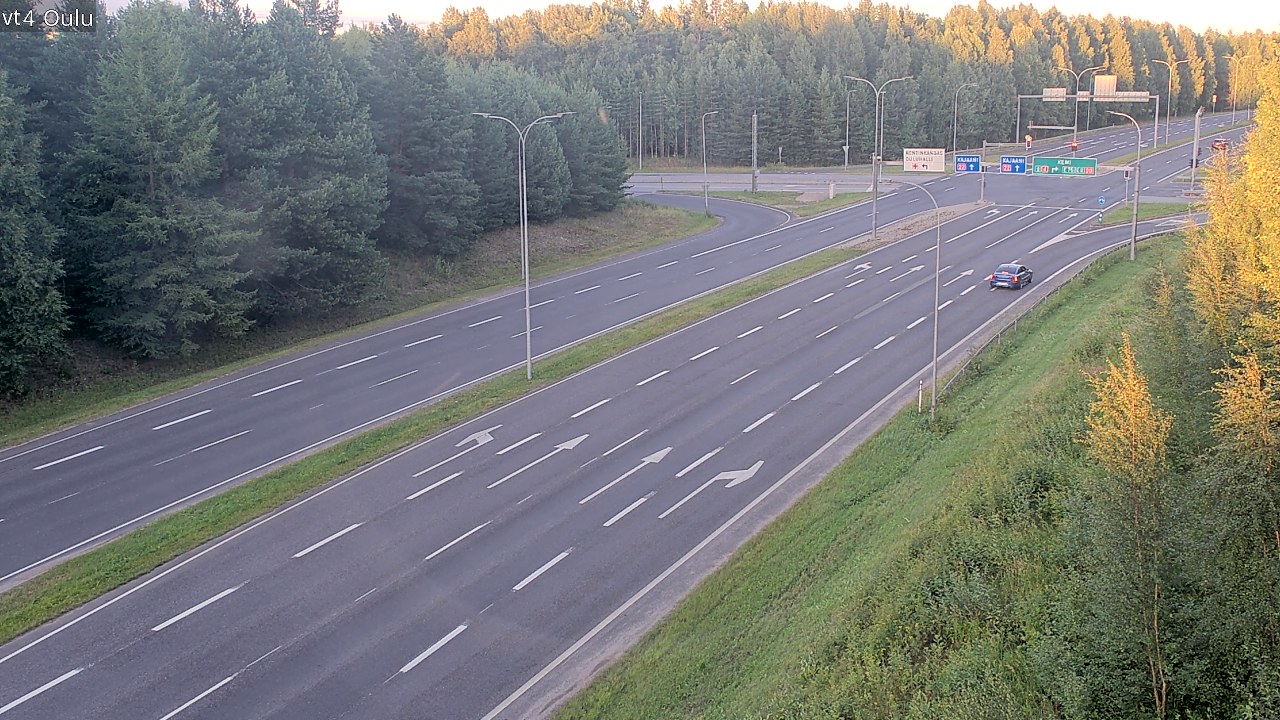 Kelikamerat Kuva Tie 4 Oulu, Oulu, Pohjois-Pohjanmaa