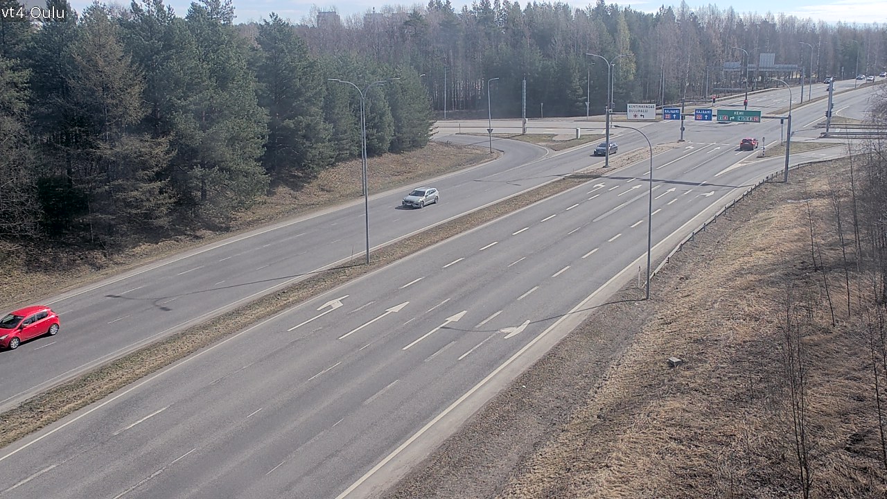 Kelikamerat Kuva Tie 4 Oulu, Oulu, Pohjois-Pohjanmaa