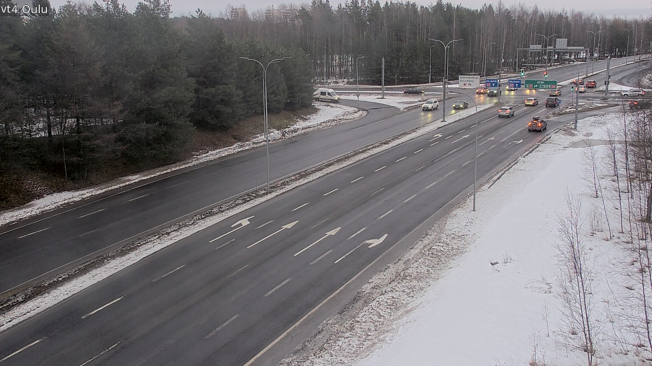 Kelikamerat Kuva Tie 4 Oulu, Oulu, Pohjois-Pohjanmaa