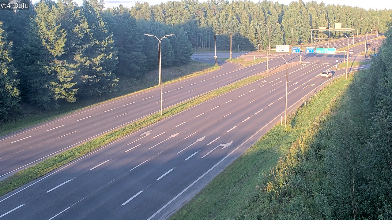 Kelikamerat Kuva Tie 4 Oulu, Oulu, Pohjois-Pohjanmaa